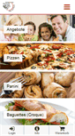 Mobile Screenshot of pizzeria-diamant.com